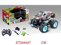 ST244447 - R/C STUNT CAR WITH LIGHT & MUSIC
