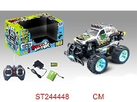 ST244448 - R/C STUNT CAR WITH LIGHT & MUSIC