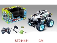 ST244451 - R/C STUNT CAR WITH LIGHT & MUSIC