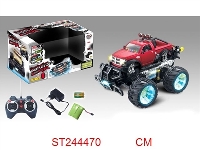 ST244470 - R/C STUNT CAR WITH LIGHT & MUSIC