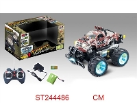 ST244486 - R/C STUNT CAR WITH LIGHT & MUSIC