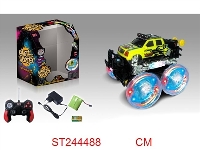 ST244488 - R/C STUNT CAR WITH LIGHT & MUSIC
