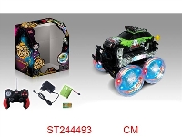 ST244493 - R/C STUNT CAR WITH LIGHT & MUSIC