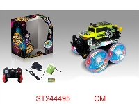 ST244495 - R/C STUNT CAR WITH LIGHT & MUSIC