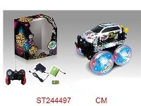 ST244497 - R/C STUNT CAR WITH LIGHT & MUSIC
