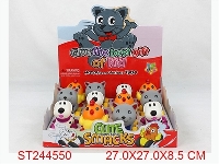 ST244550 - FREE WHEEL CARTOON CAR,3ASSTD