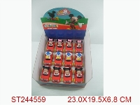ST244559 - MICKEY FREE WHELL CAR,3ASSTD