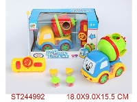 ST244992 - 1:28 4W R/C CARTOON CAR WITH LIGHT
