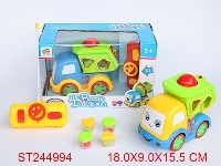 ST244994 - 1:28 4W R/C CARTOON CAR WITH LIGHT