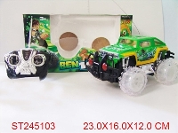 ST245103 - 1:18 BEN10 4W R/C CROSS-COUNTRY CAR WITH LIGHT