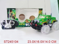 ST245104 - 1:18 BEN10 4W R/C CROSS-COUNTRY CAR WITH LIGHT