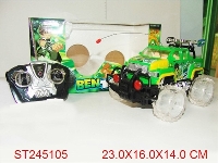 ST245105 - 1:18 BEN10 4W R/C CROSS-COUNTRY CAR WITH LIGHT