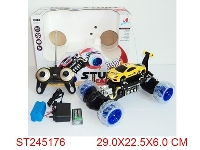 ST245176 - 4 WAY R/C STUNT CAR WITH LIGHT