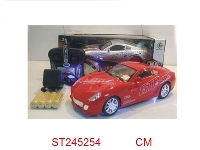 ST245254 - 1:18 4/W R/C CAR WITH LIGHT