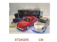 ST245255 - 1:18 4/W R/C CAR WITH LIGHT