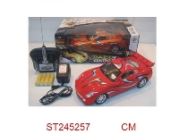 ST245257 - 1:18 4/W R/C CAR WITH LIGHT