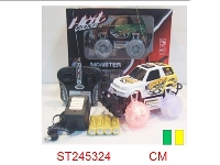 ST245324 - 1:24 4/W R/C CAR WITH LIGHT & MUSIC