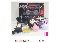 ST245327 - 1:24 4/W R/C CAR WITH LIGHT & MUSIC