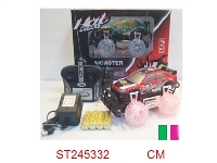 ST245332 - 1:24 4/W R/C CAR WITH LIGHT & MUSIC