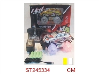 ST245334 - 1:24 4/W R/C CAR WITH LIGHT & MUSIC