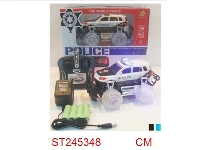 ST245348 - 1:24 4/W R/C CAR WITH LIGHT & SOUND