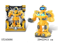 ST245686 - B/O ROBOT WITH LIGHT & MUSIC