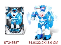 ST245687 - B/O ROBOT WITH LIGHT & MUSIC