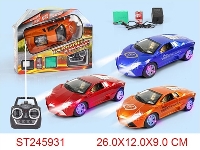 ST245931 - 7/W R/C DANCING CAR WITH MUSIC(INCLUDED BATTERY)