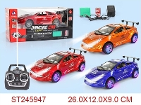 ST245947 - 7/W R/C DANCING CAR WITH MUSIC(INCLUDED BATTERY)