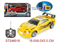 ST246016 - 1:24 R/C CAR WITH LIGHT(INCLUDED BATTERY)