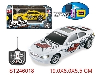 ST246018 - 1:24 R/C CAR WITH LIGHT(INCLUDED BATTERY)