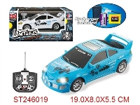 ST246019 - 1:24 R/C CAR WITH LIGHT(INCLUDED BATTERY)