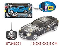 ST246021 - 1:24 R/C CAR WITH LIGHT(INCLUDED BATTERY)