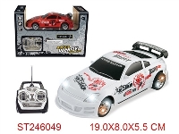 ST246049 - 1:24 R/C CAR WITH LIGHT(NOT INCLUDED BATTERY)