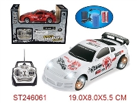 ST246061 - 1:24 R/C CAR WITH LIGHT&MUSIC(INCLUDED BATTERY)