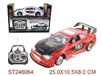 ST246064 - 1:18 R/C CAR WITH LIGHT&MUSIC(NOT INCLUDED BATTERY)