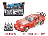 ST246069 - 1:18 R/C CAR WITH LIGHT&MUSIC(NOT INCLUDED BATTERY)