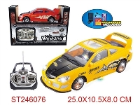 ST246076 - 1:18 R/C CAR WITH LIGHT&MUSIC(INCLUDED BATTERY)