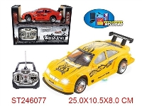 ST246077 - 1:18 R/C CAR WITH LIGHT&MUSIC(INCLUDED BATTERY)