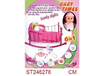 ST246276 - 16"DOLL WITH BED