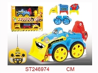 ST246974 - 4/W R/C CAR WITH LIGHT & MUSIC