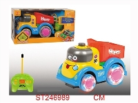 ST246989 - 4/W R/C CAR WITH LIGHT & MUSIC