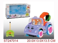 ST247014 - 4/W R/C CAR WITH LIGHT & MUSIC