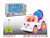 ST247017 - 4/W R/C CAR WITH  MUSIC