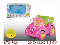 ST247024 - 2/W R/C CAR WITH MUSIC