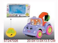ST247026 - 2/W R/C CAR WITH MUSIC