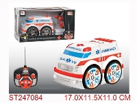 ST247084 - 4/W R/C CAR WITH LIGHT & MUSIC