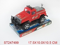 ST247499 - 实色惯性越野工程车 单款2色