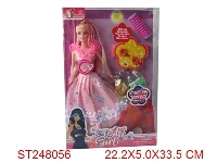 ST248056 - 11.5寸实身芭芘带音乐灯光