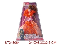 ST248064 - 11.5寸实身芭芘带音乐灯光